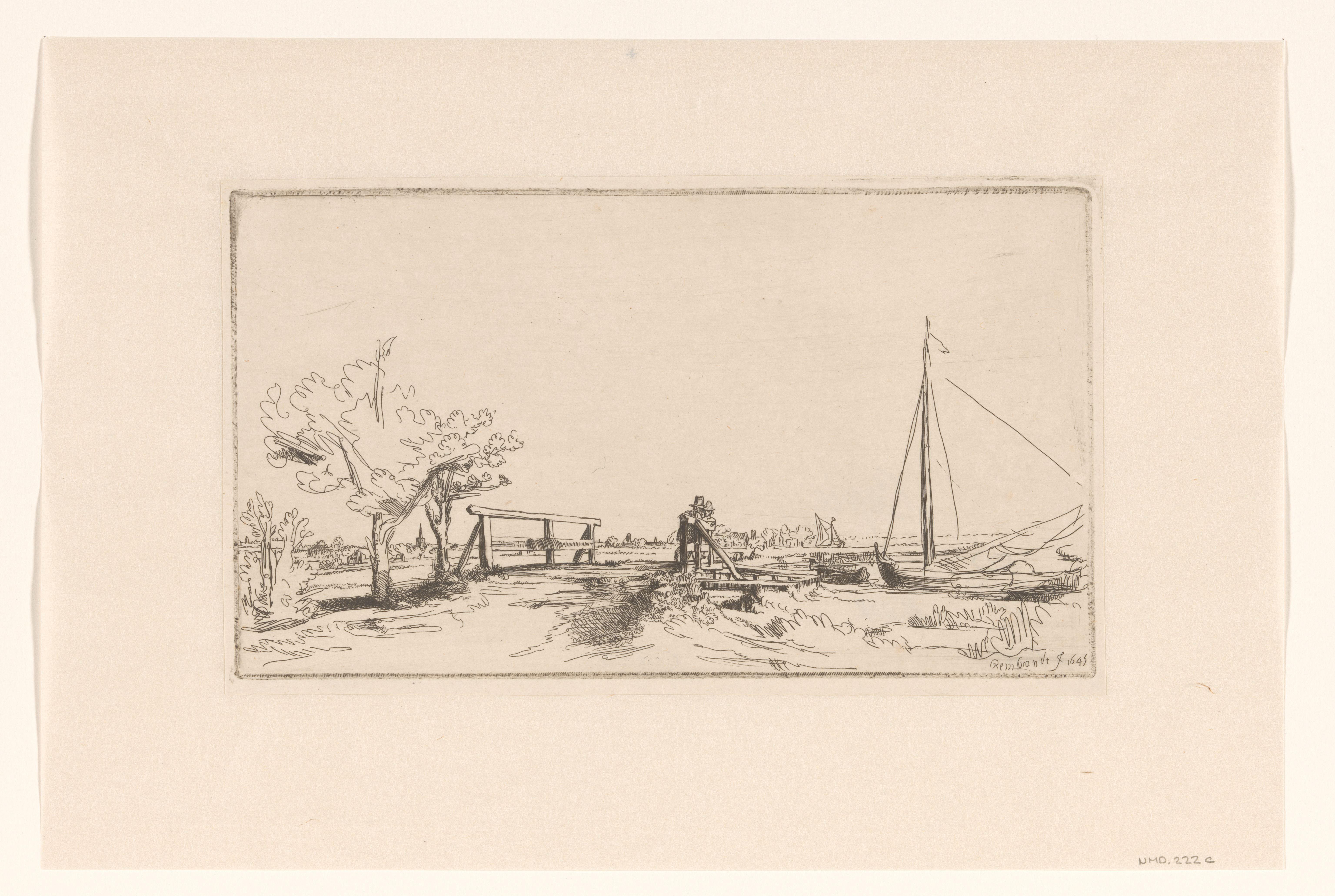 Het bruggetje van Six