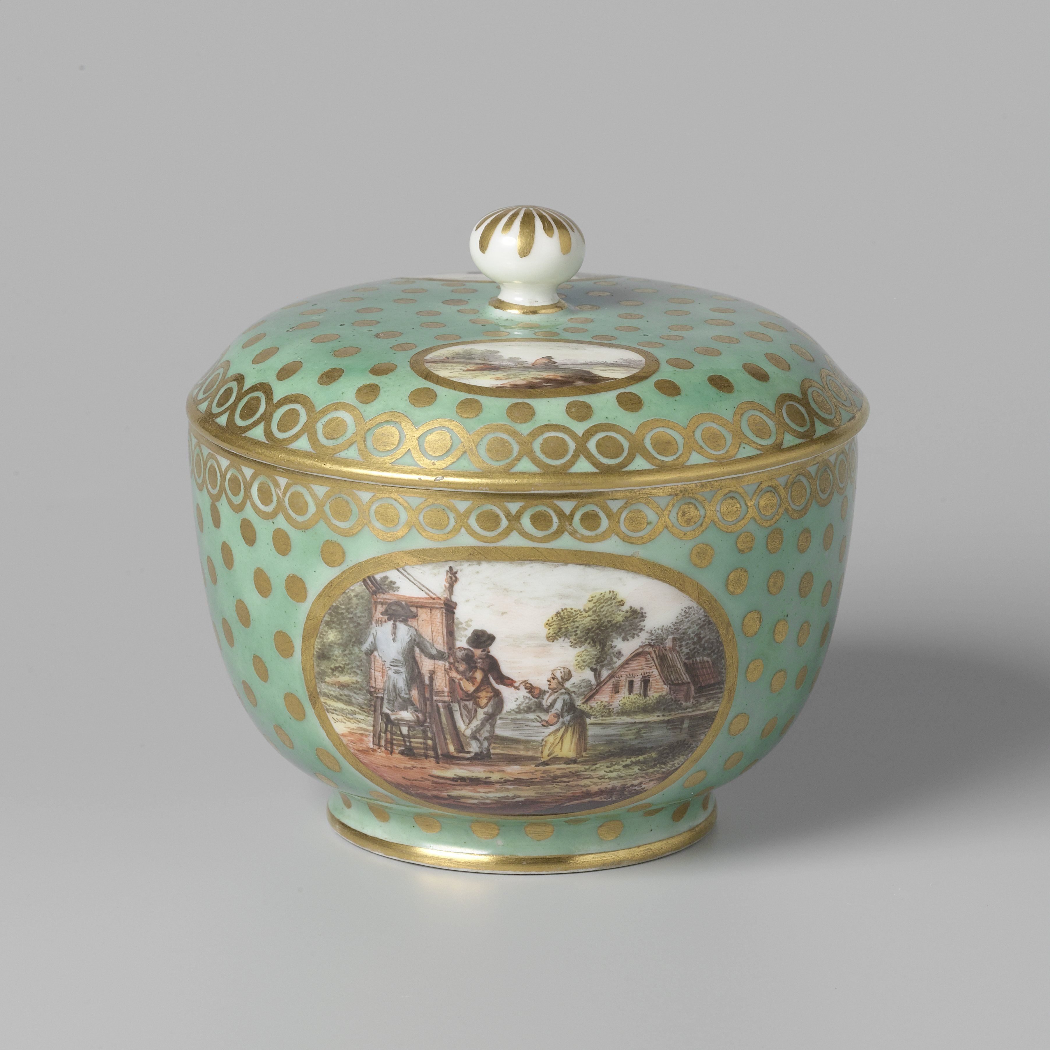 Tea service for two people (tête-à-tête)