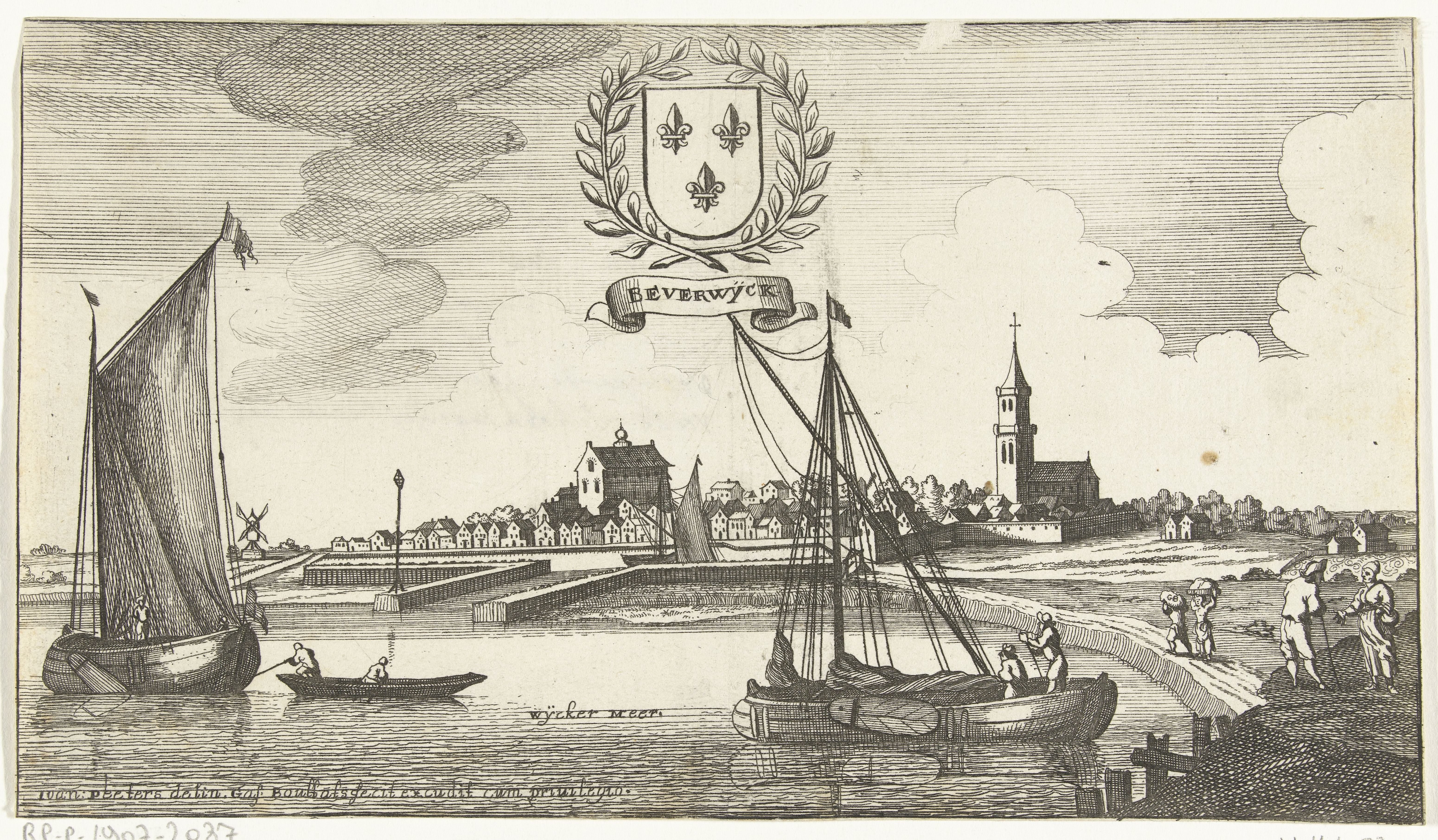 Gezicht op Beverwijk