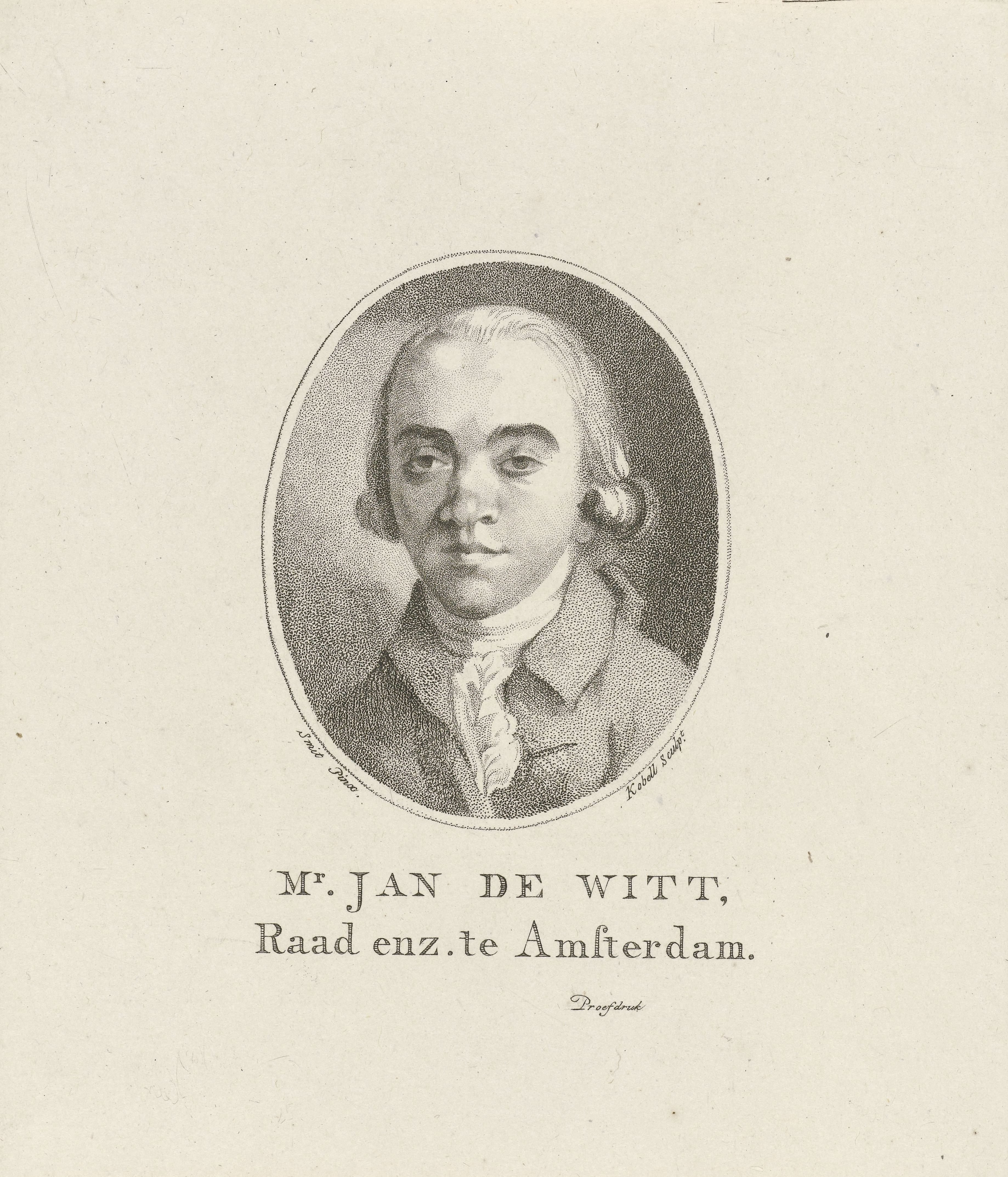 Portret van Jan de Witt