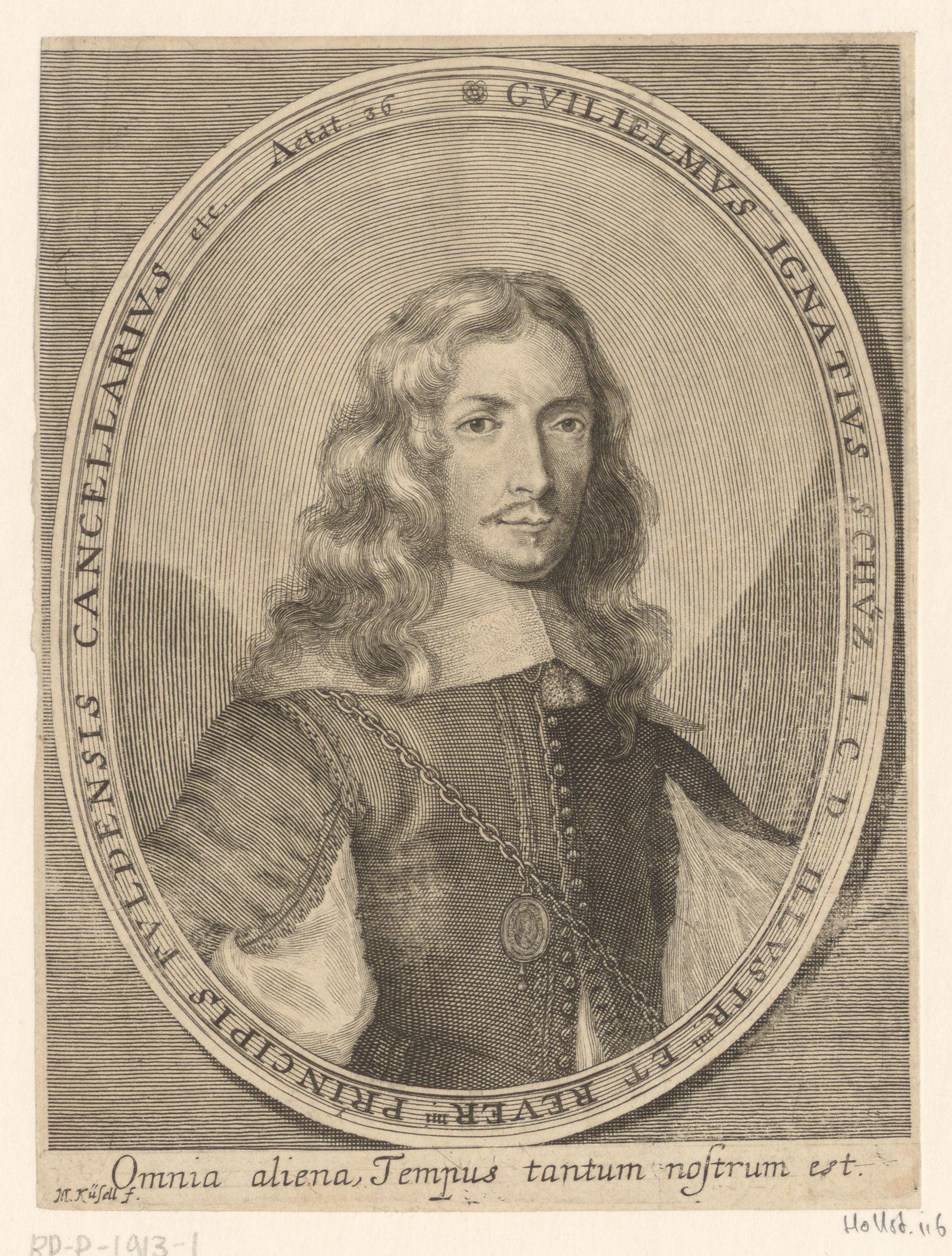 Portret van Ignaz Wilhelm Schütz op 36-jarige leeftijd