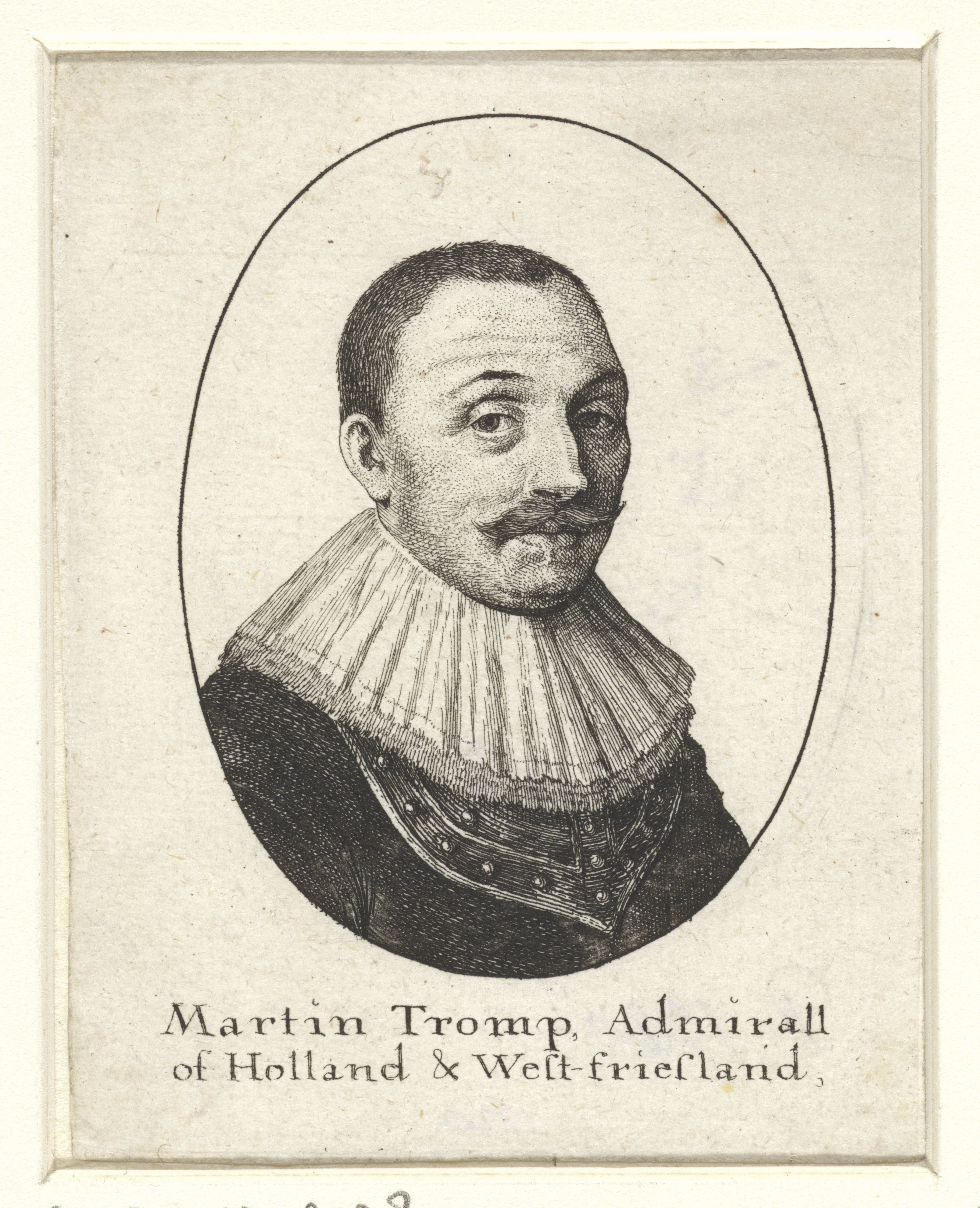 Portret van admiraal Maarten Harpertszoon Tromp