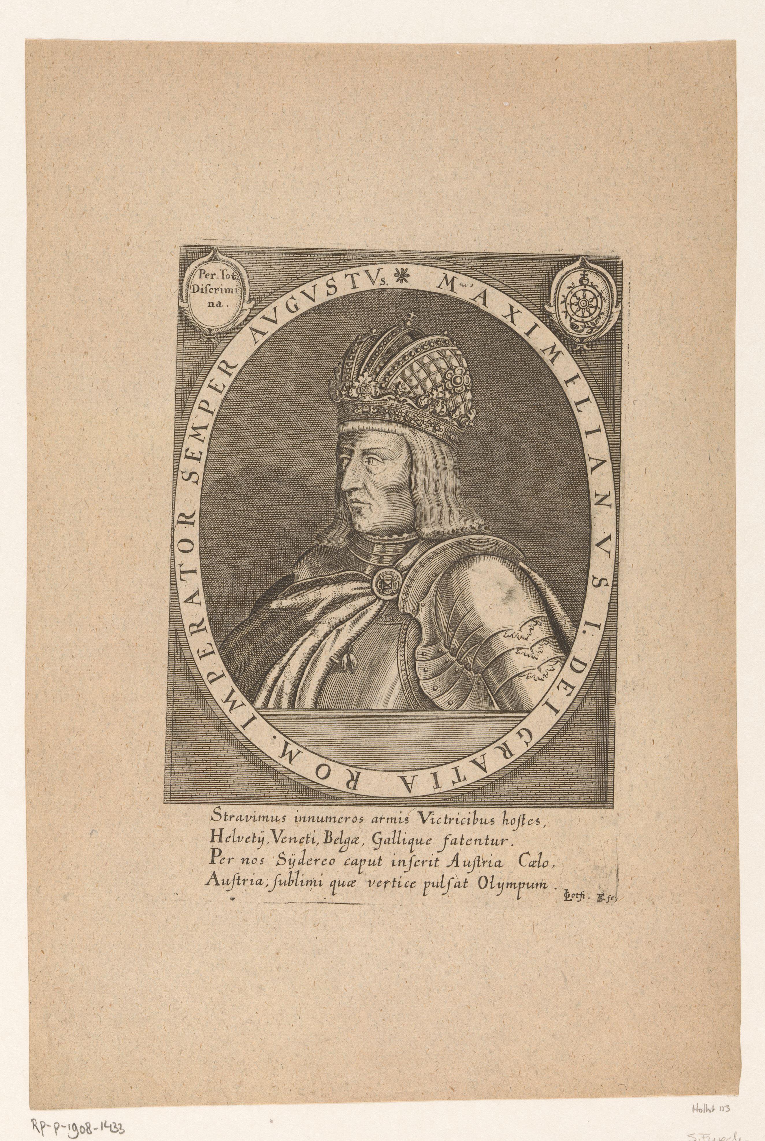 Portret van keizer Maximiliaan I