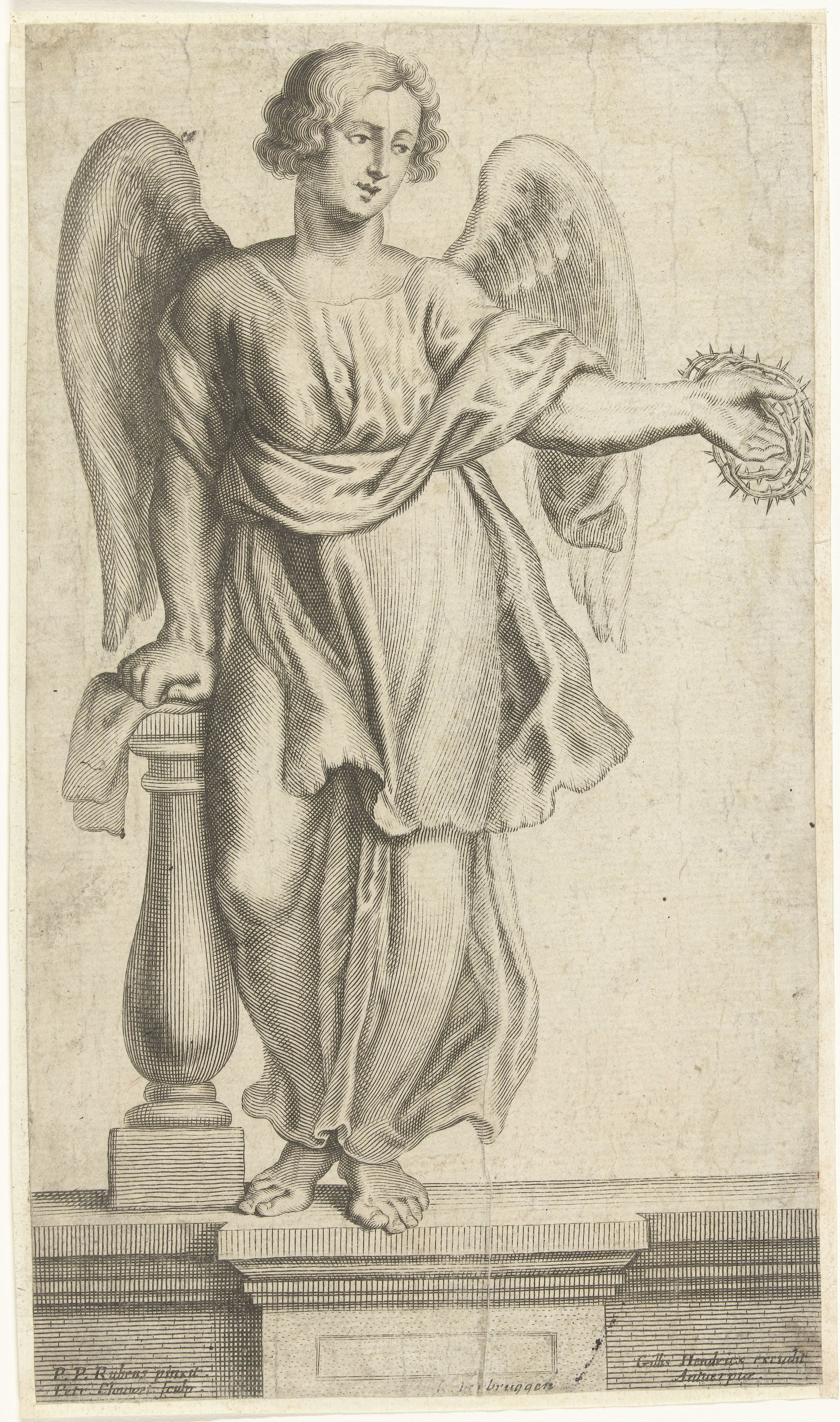 Engel met doornenkroon