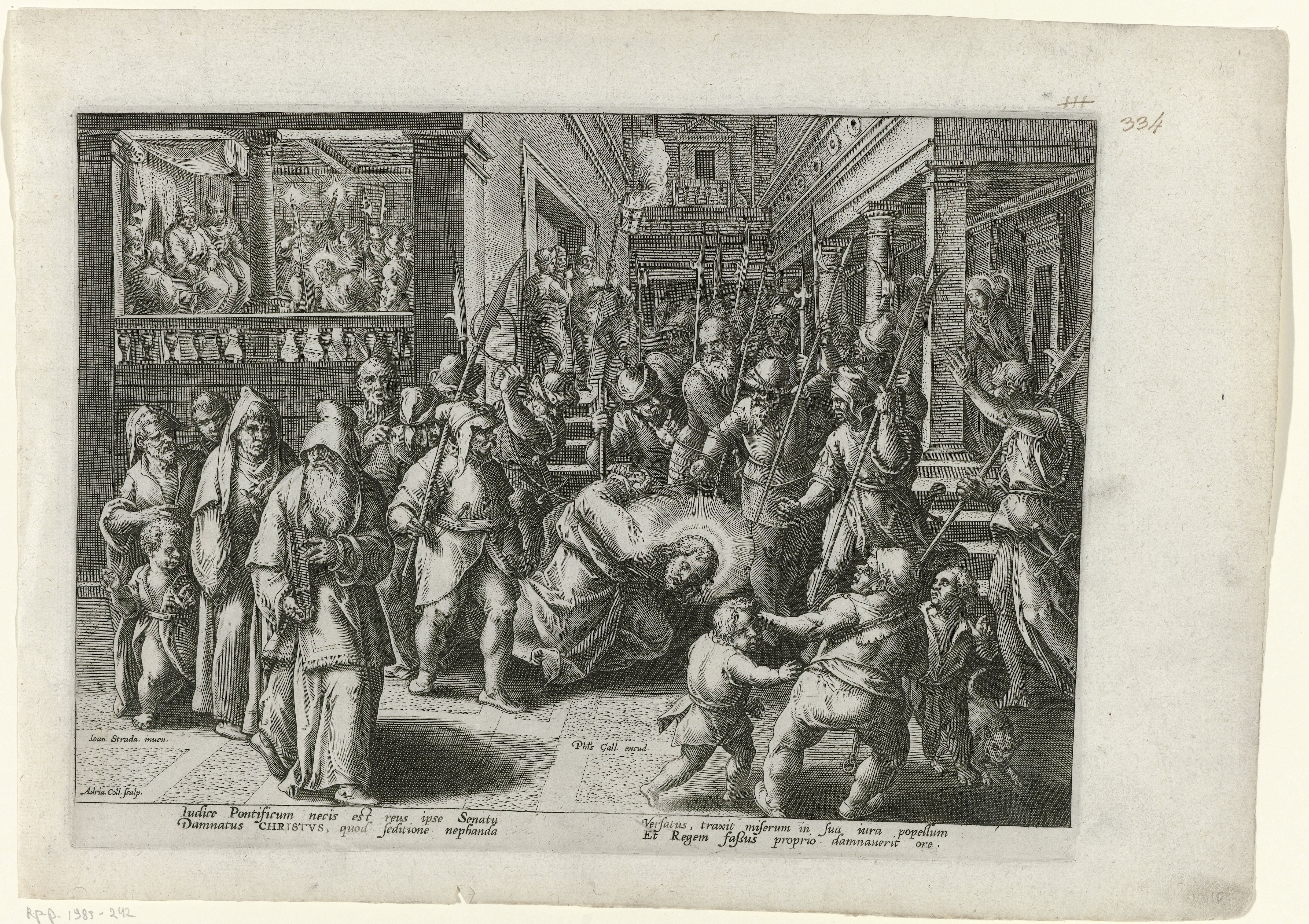Christus voor het Sanhedrin