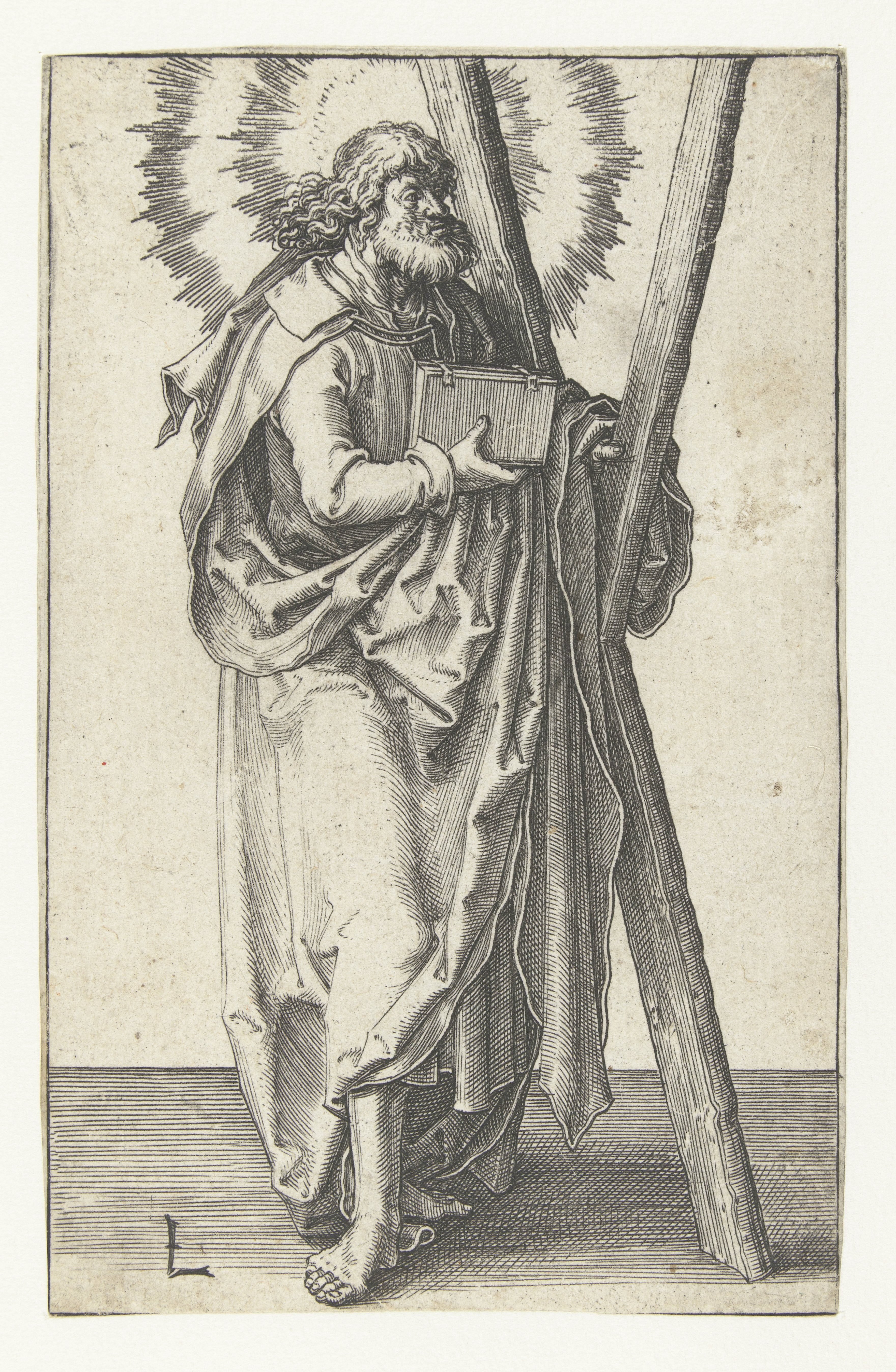 De apostel Andreas