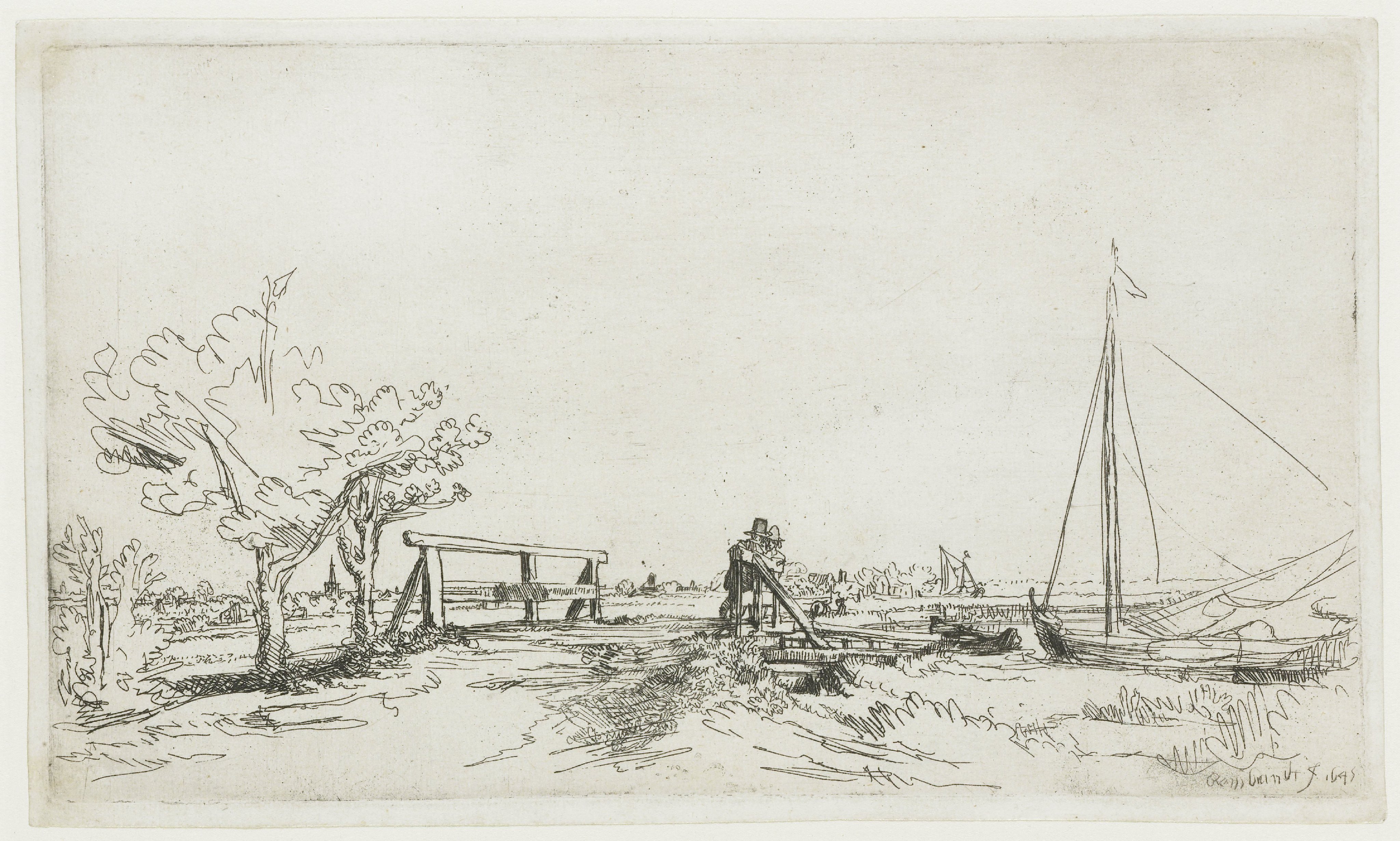 Het bruggetje van Six