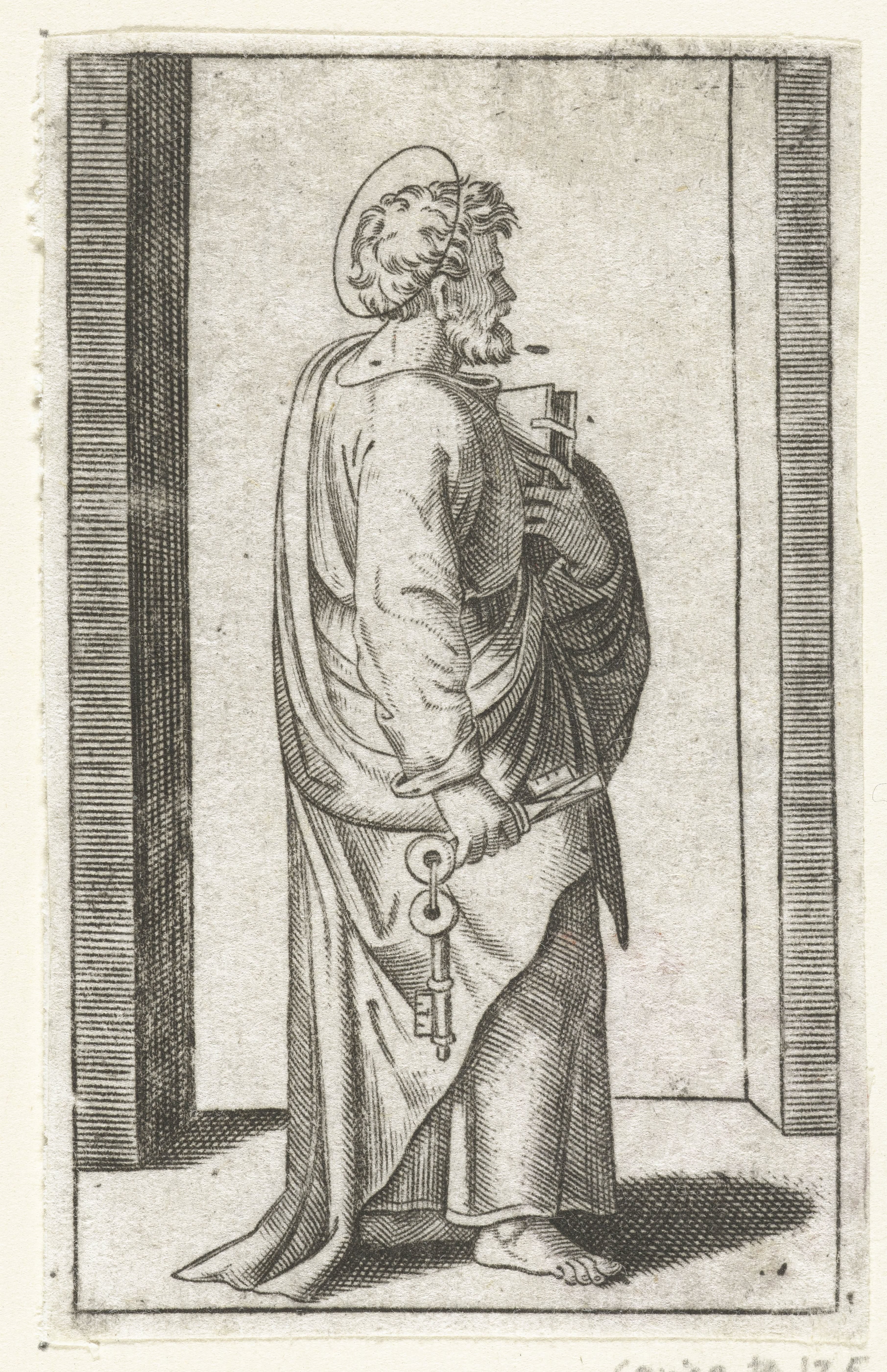 Apostel Petrus met sleutels