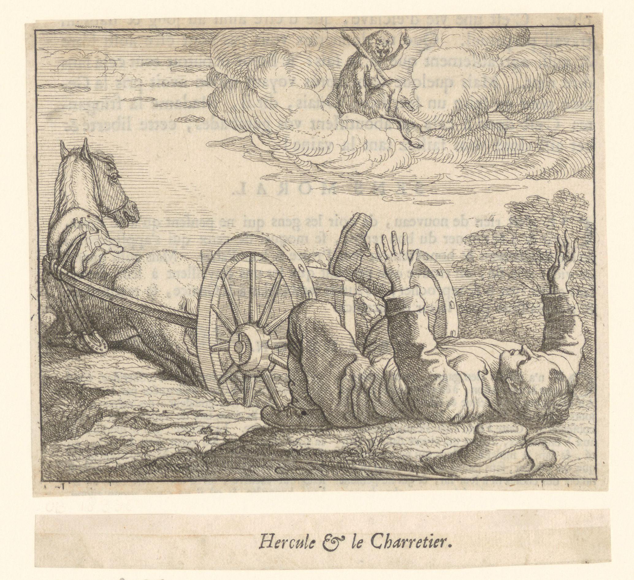 Fabel van Hercules en de voerman