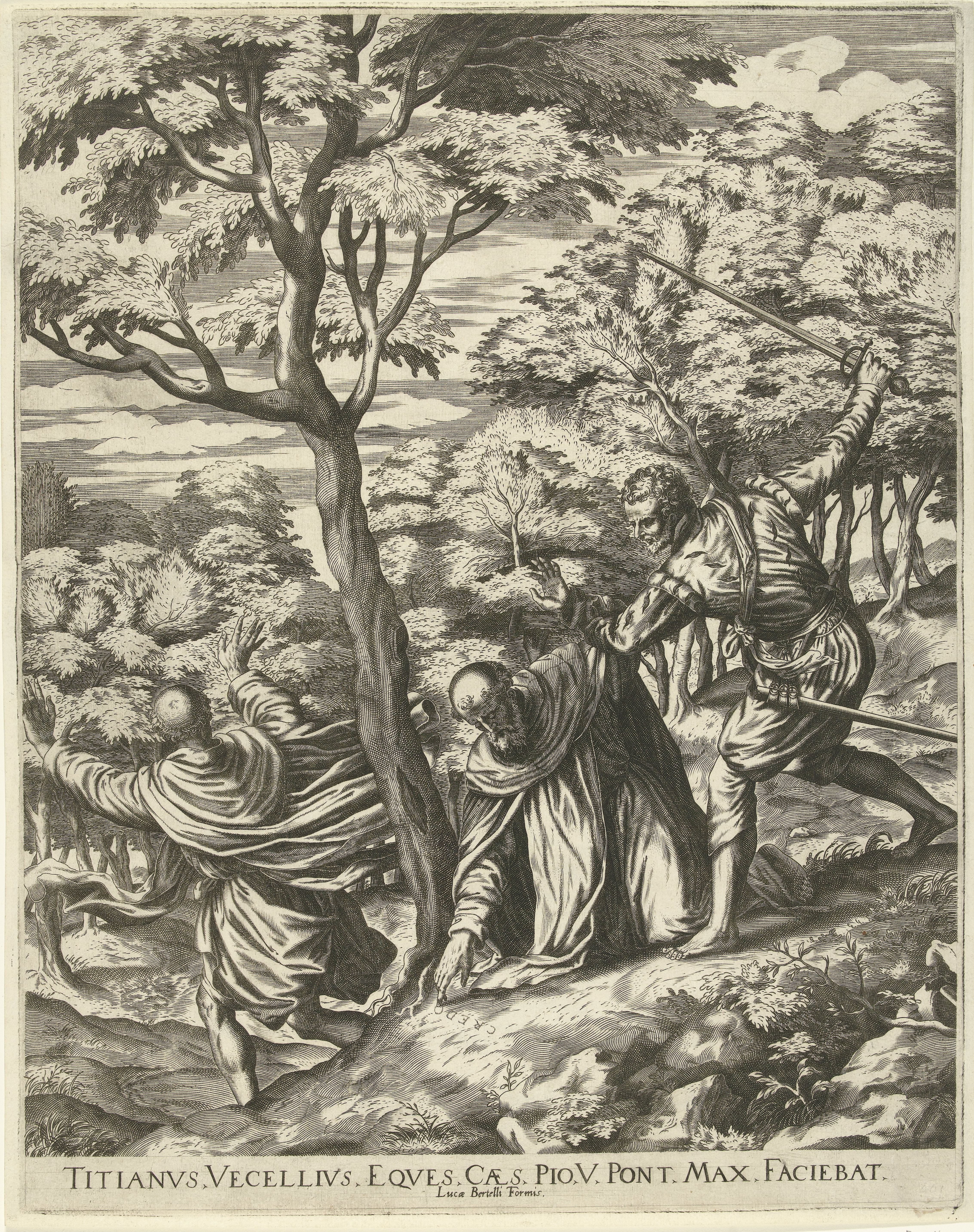 Dood van Petrus Martyr van Verona