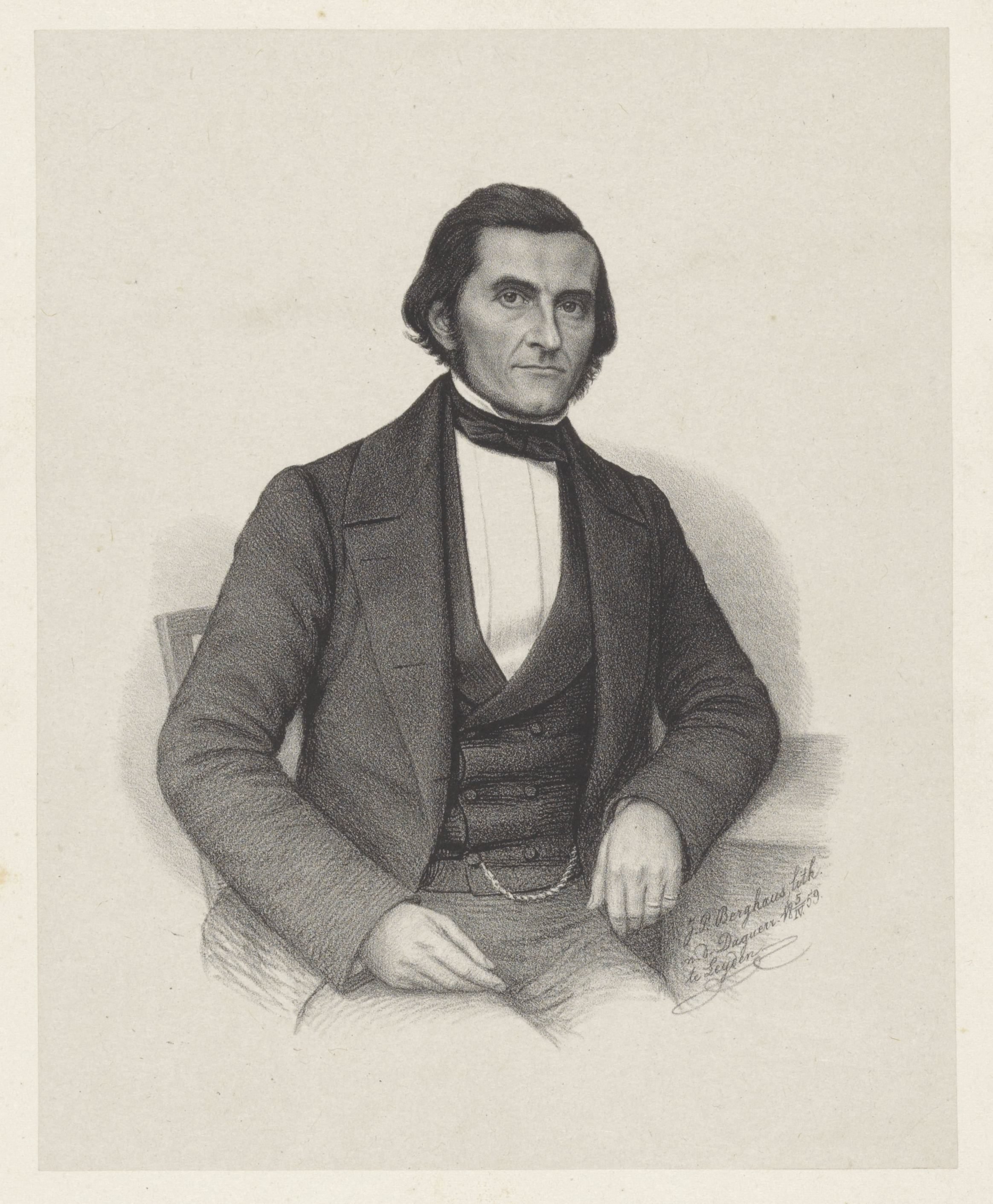 Portret van B. H. J. Koets