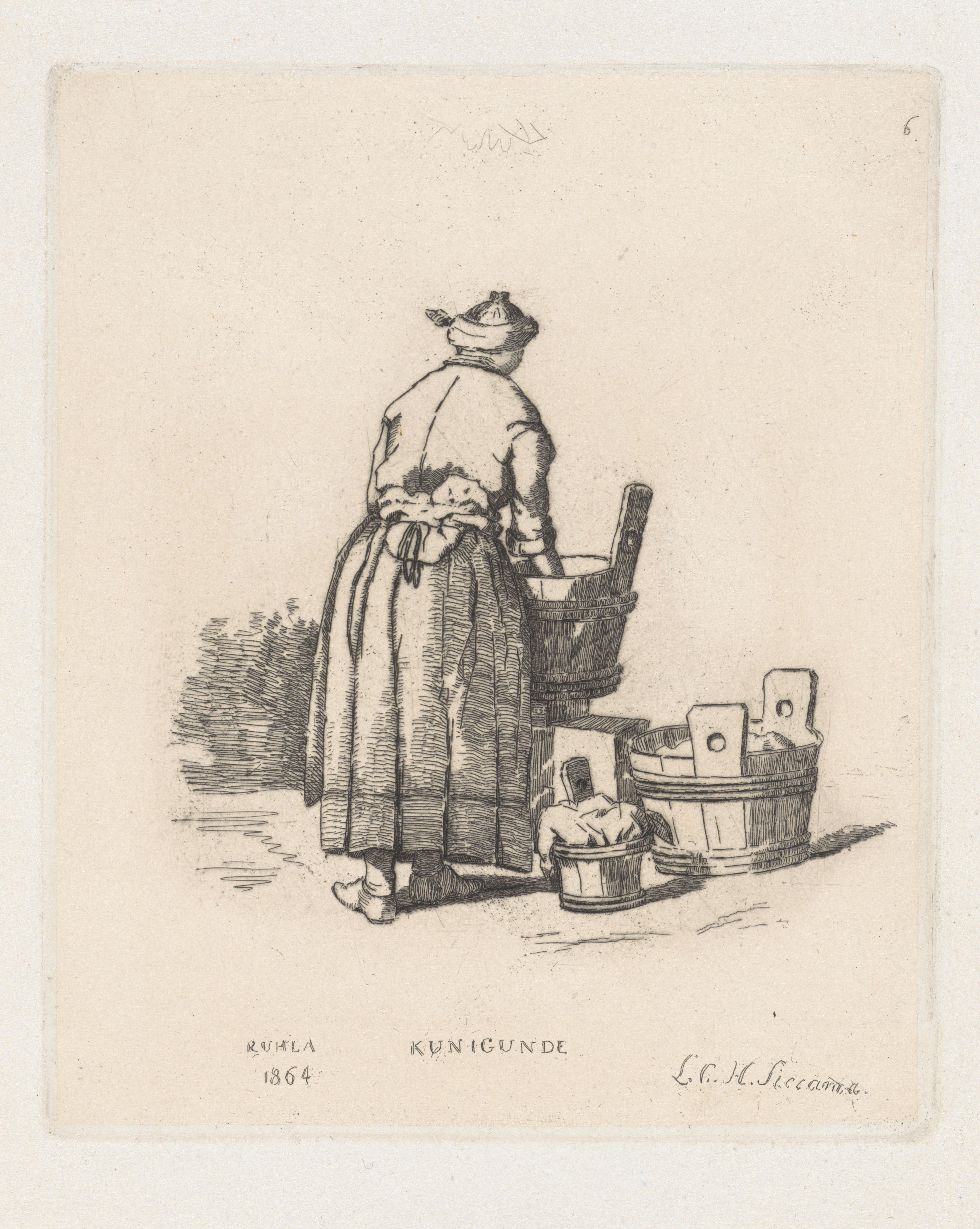 Wasvrouw