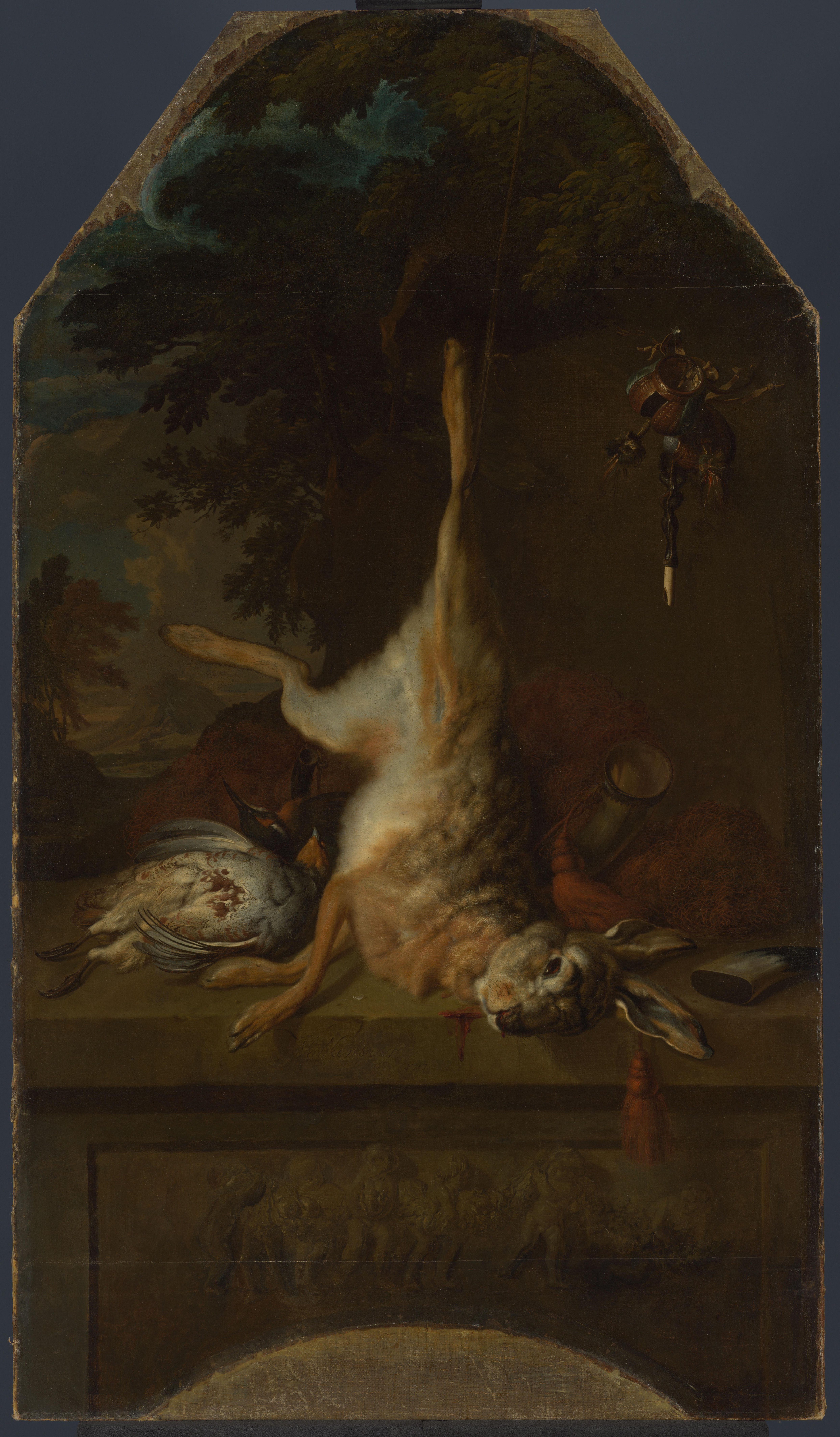 Still Life with Dead Hare and Partridges