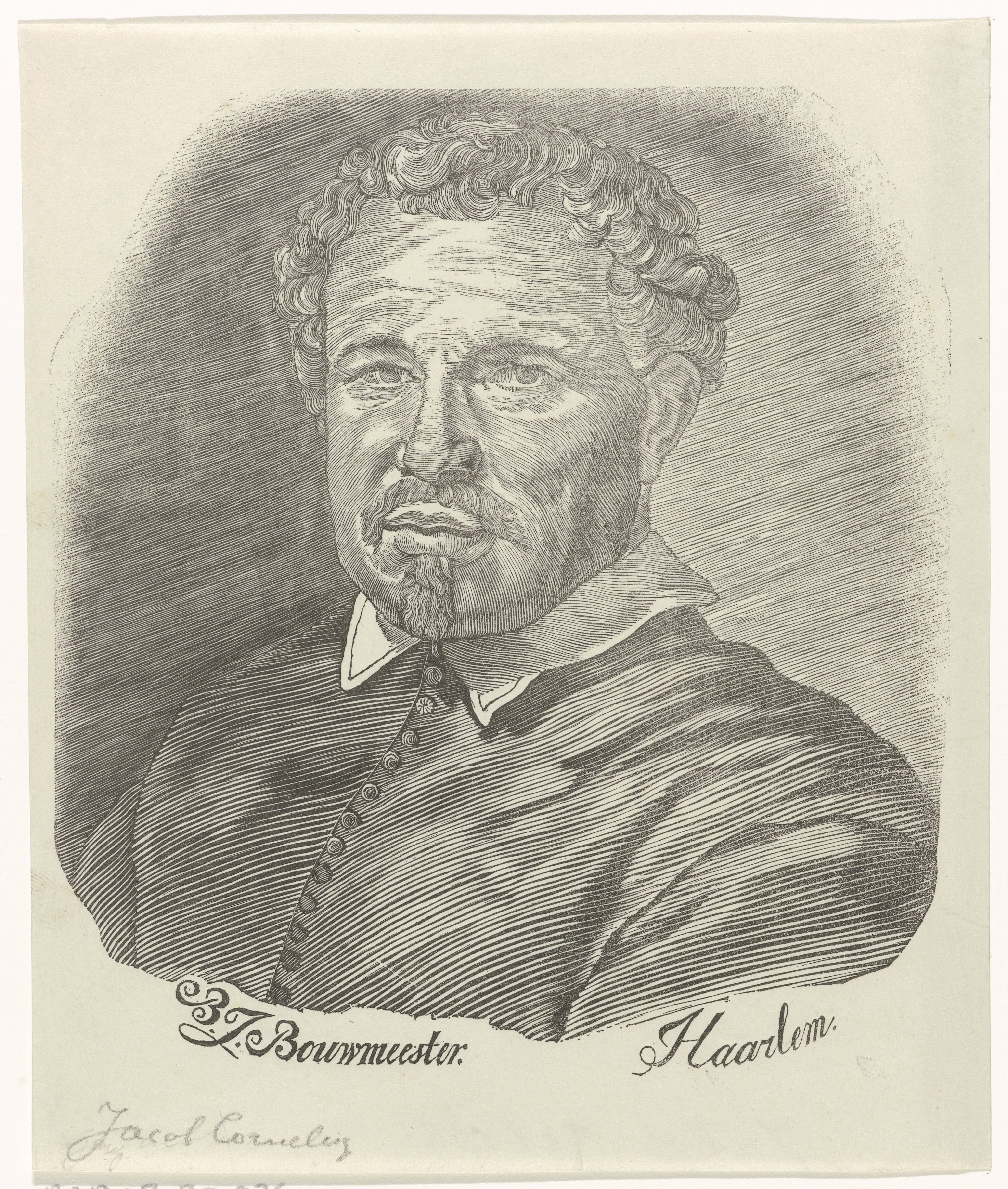 Portret van Jacob Cornelisz.