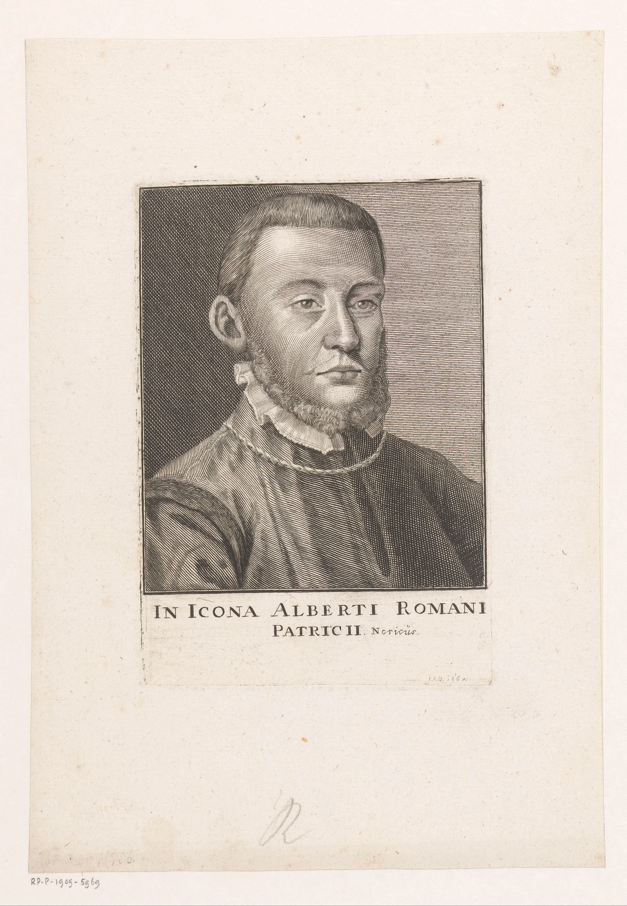 Portret van Albrecht Römer