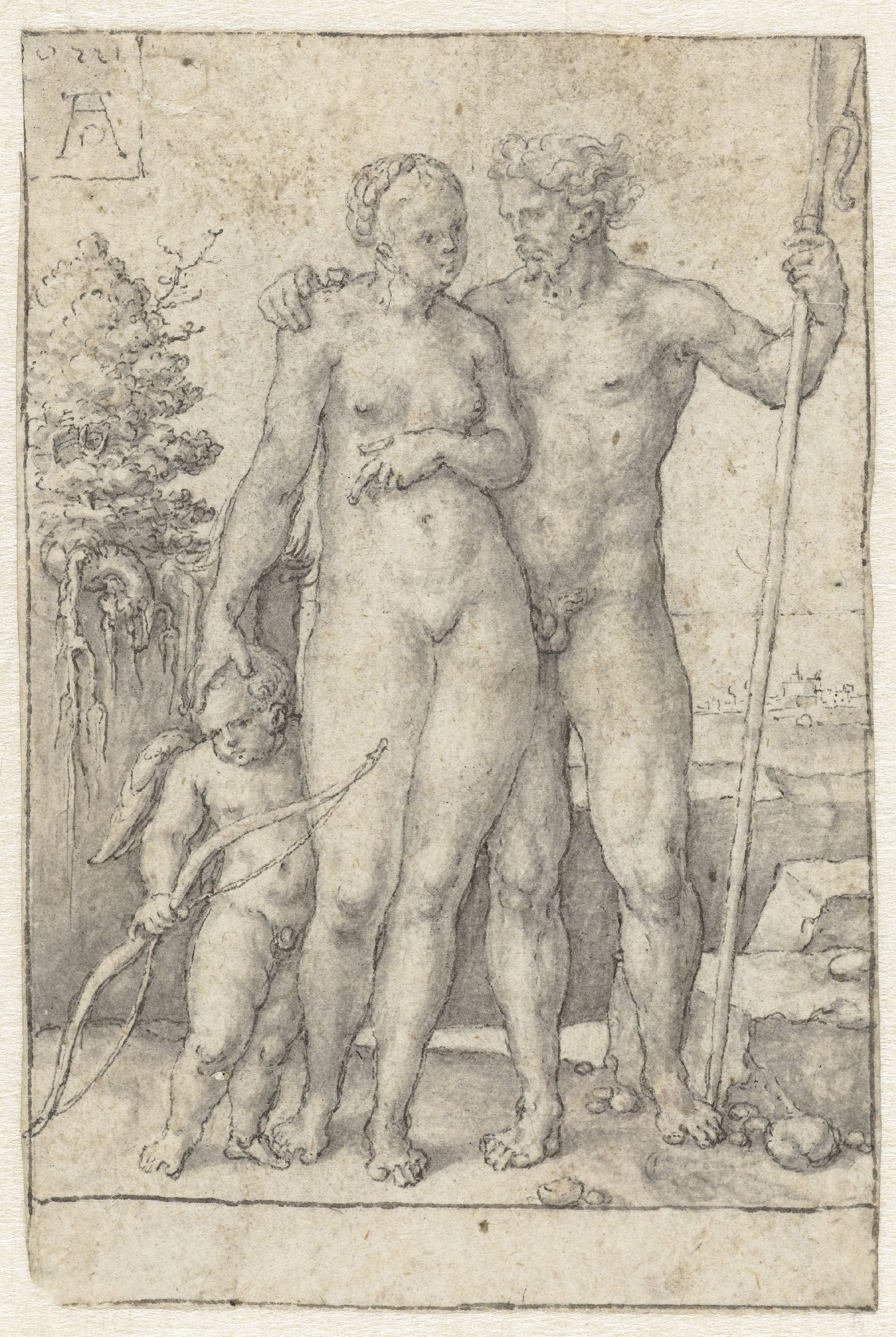 Paris, Oenone en Cupido