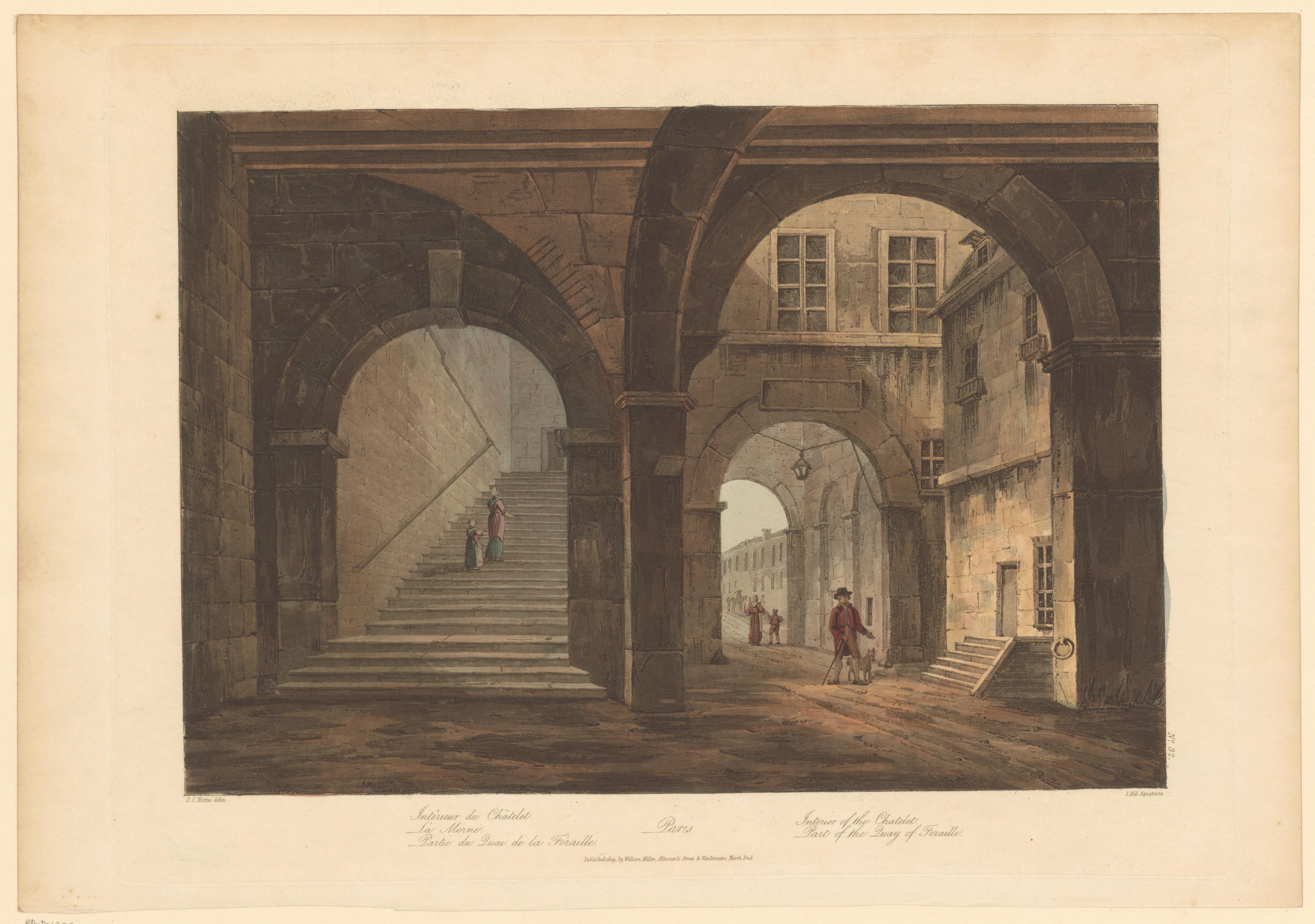 Doorgangen in de Grand Châtelet