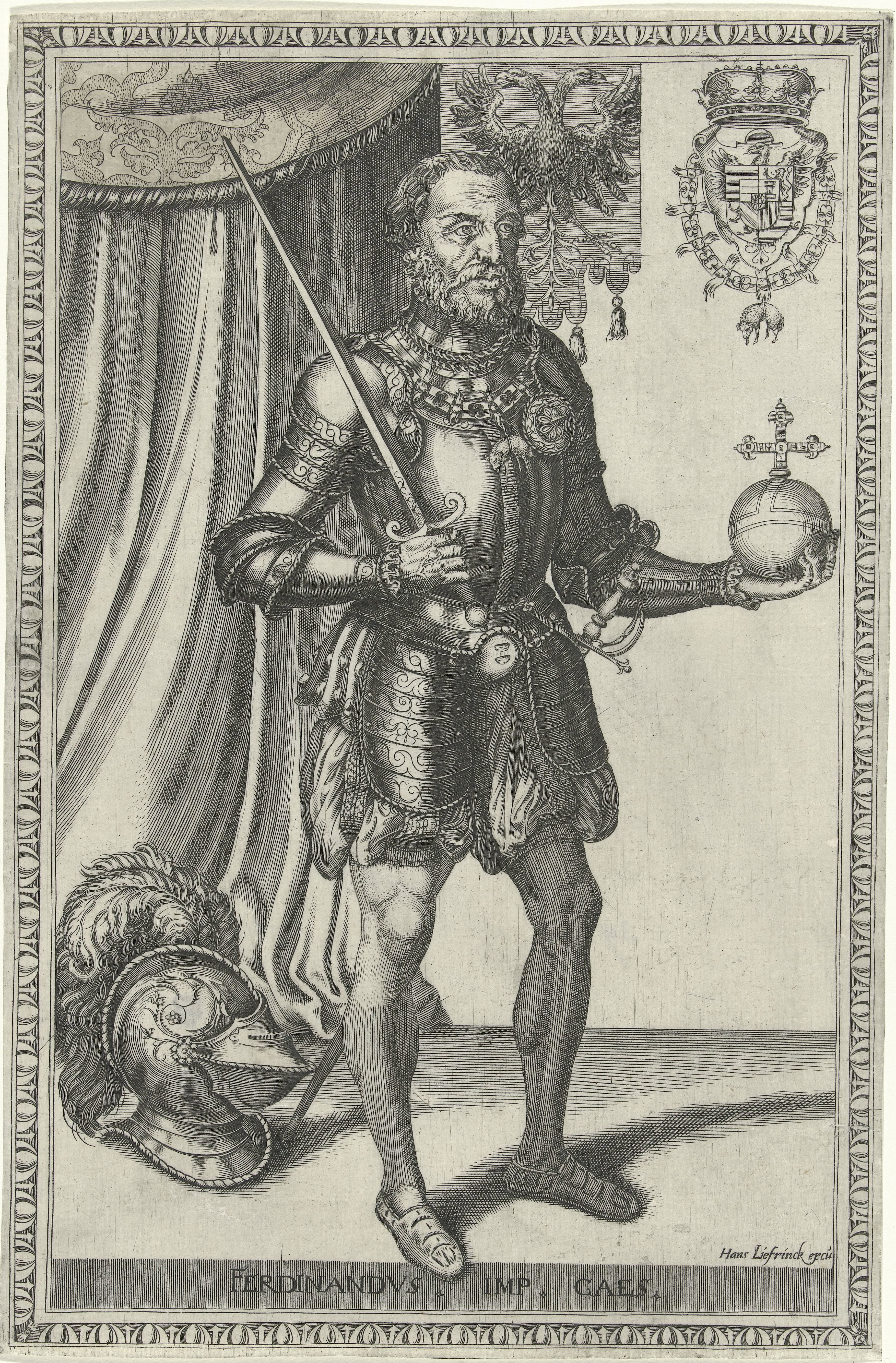 Portret van keizer Ferdinand I