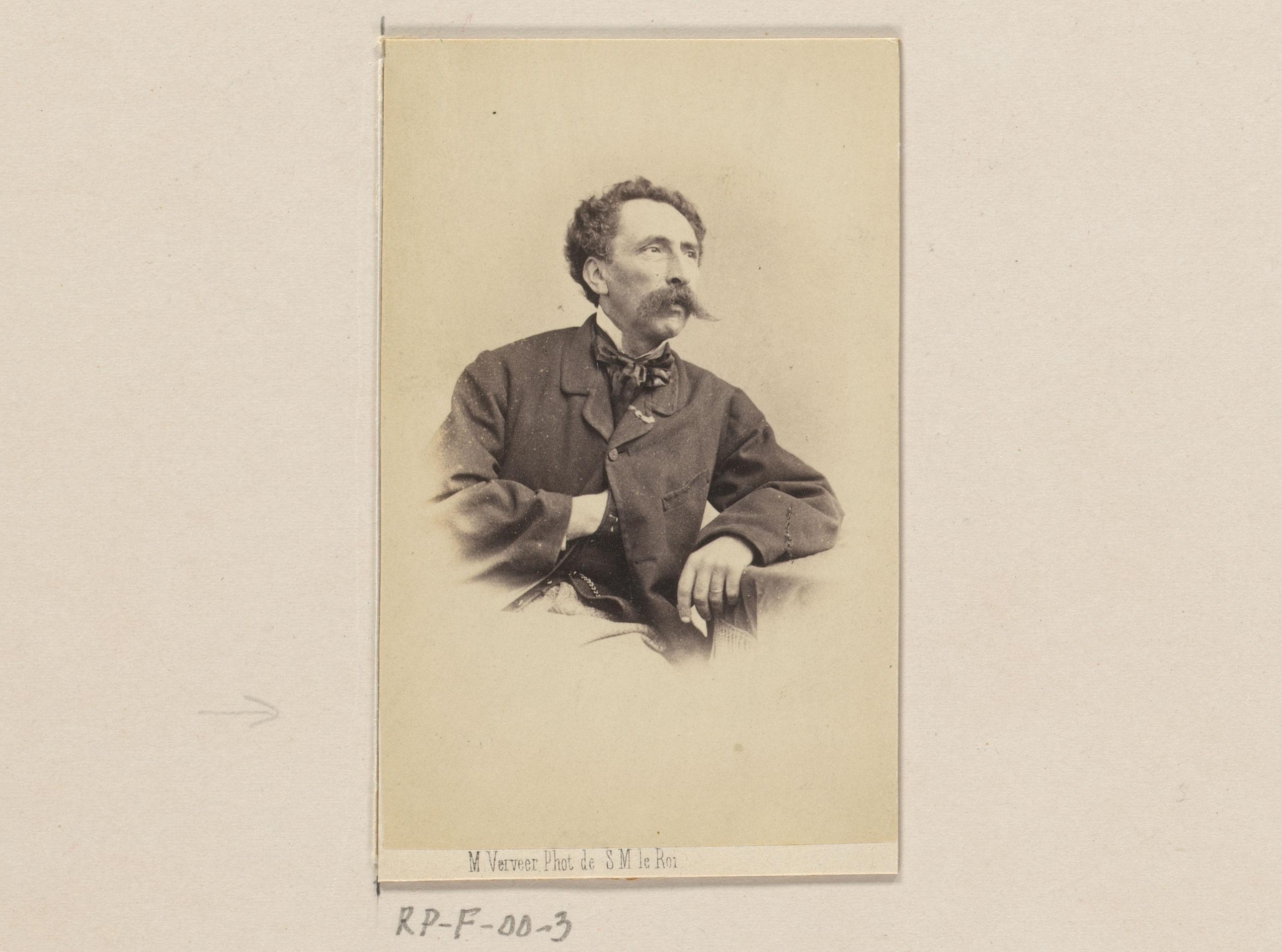 Portret van Salomon Leonardus Verveer