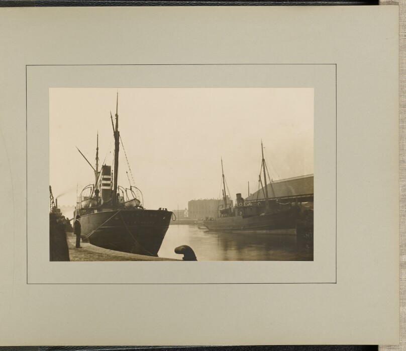 Manchester - Steamers in Pomona Docks