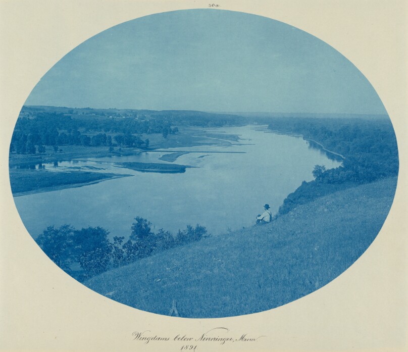 Wingdams below Ninninger, Minnesota