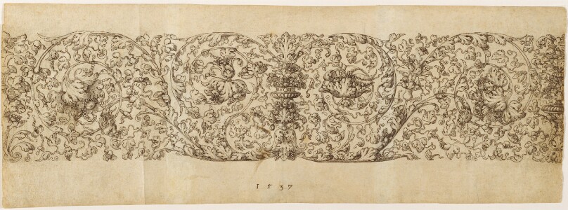 Design for a Frieze of Grapevines
