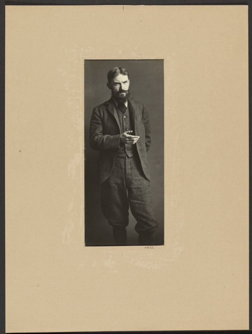 [Full-length Portrait of George Bernard Shaw]