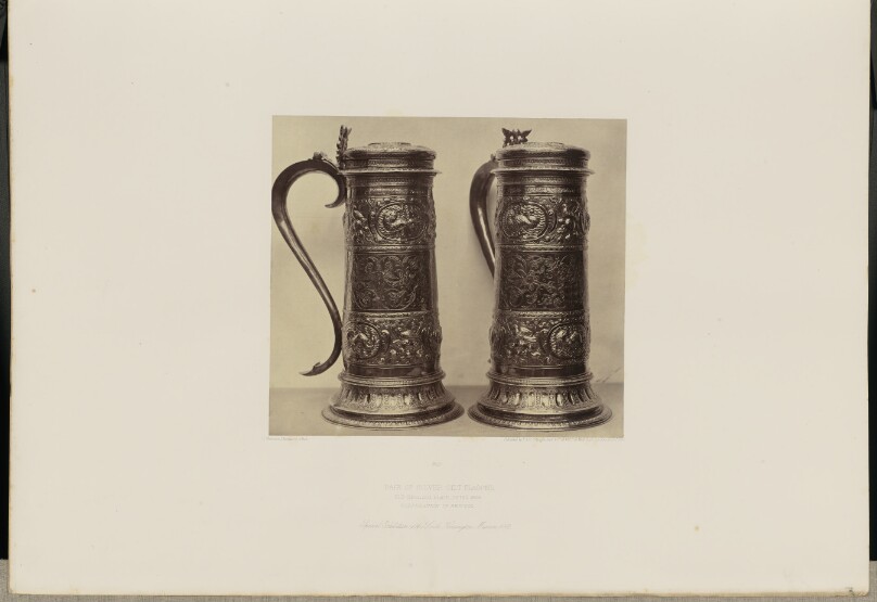 Pair of Silver Gilt Flagons