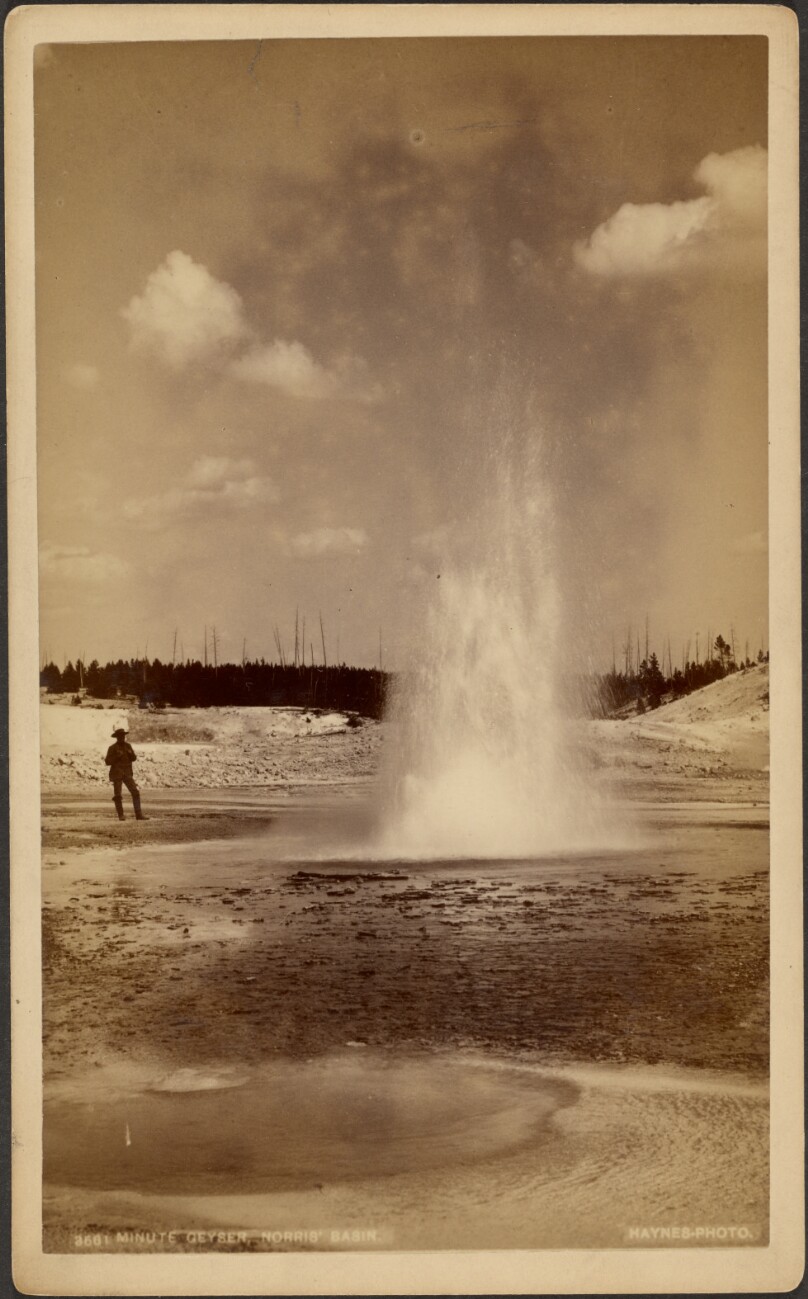Minute Geyser, Norris' Basin