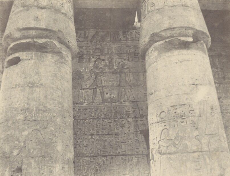 [Médinet Habou, Palais de Ramsès Méïamoun, Paroi Gauche]