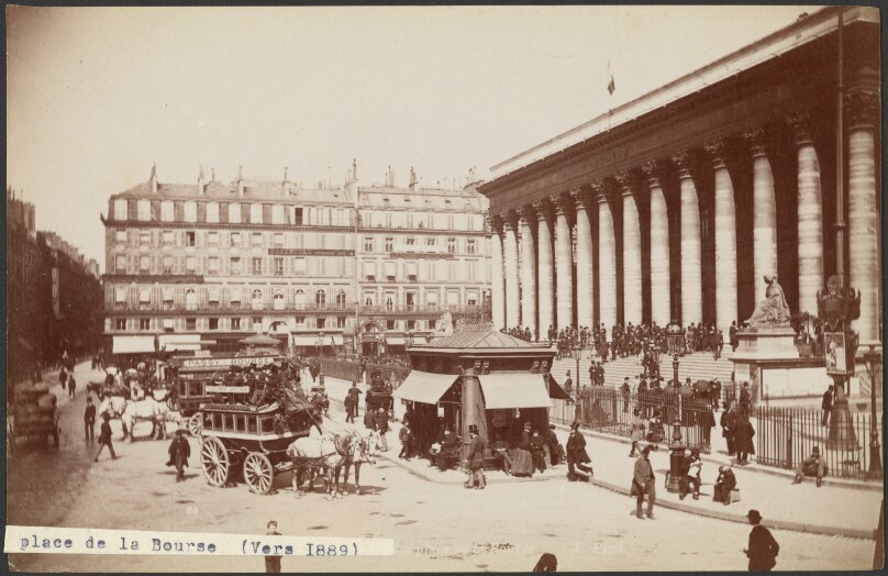 La place de la Bourse