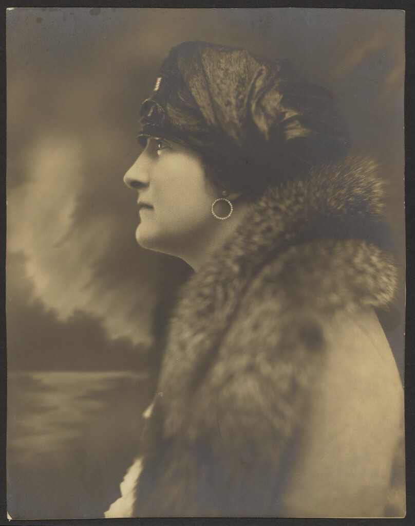[Portrait of a woman]