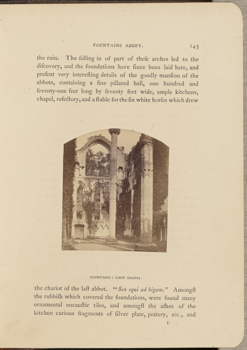 Fountains Abbey; Lady Chapel