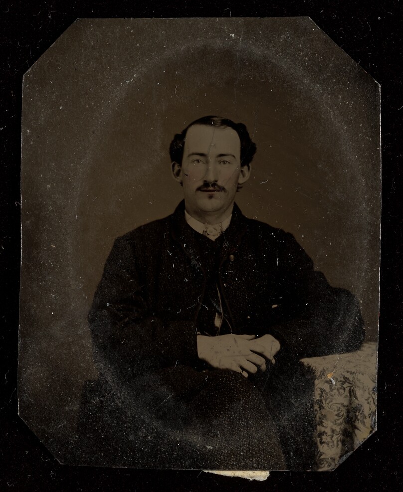 [Portrait of a Seated Man with Moustache]
