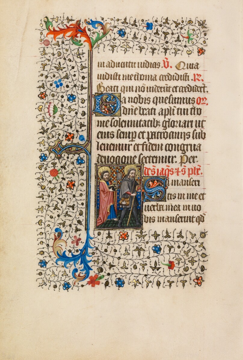 Saint James as a Pilgrim and Saint Philip with an Ax