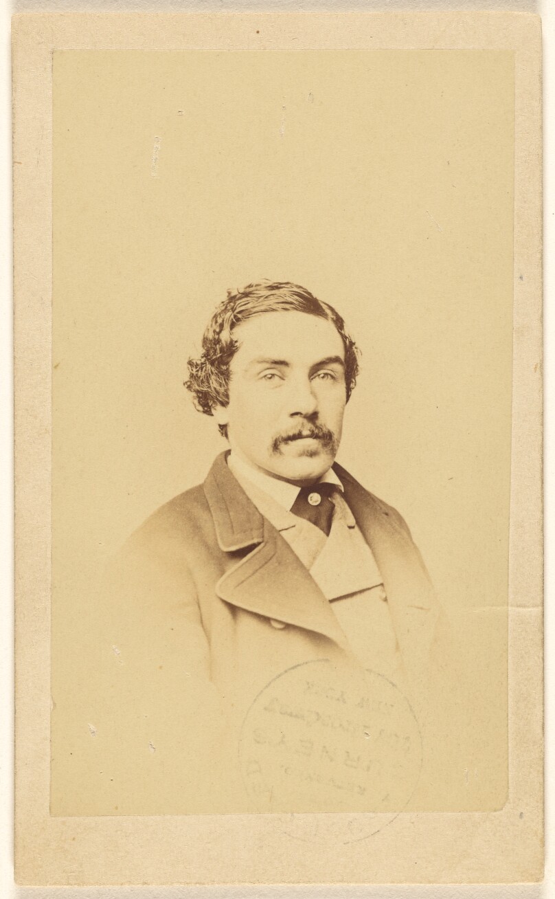 Eugene Durnin. Picture Taken when He Was Recovering from injuries in Civil War.