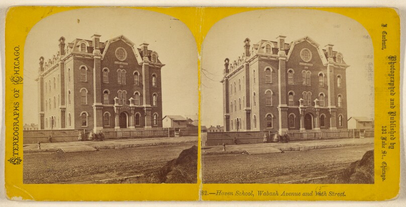 Haven School, Wabash Avenue and 16th Street. [Chicago]