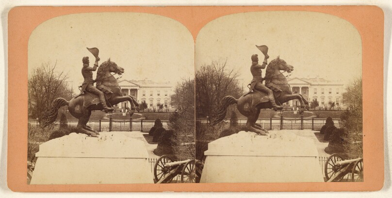 The Colossal Bronze Equestrian Statue of Gen. Andrew Jackson