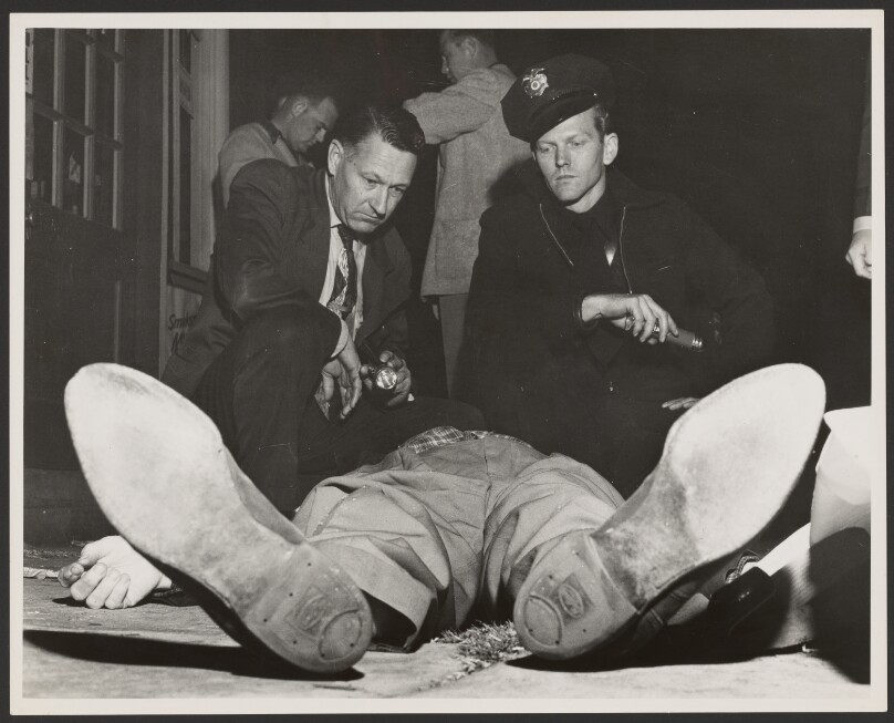 Holdup Man's Defeat