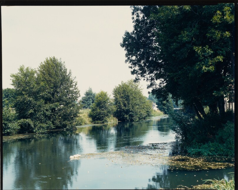 [View along River Huisne]