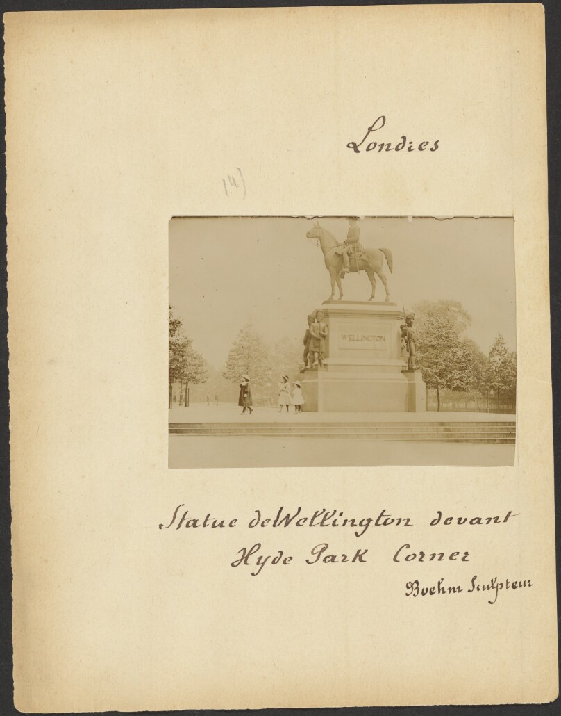 [Statue of the Duke of Wellington, Hyde Park Corner]