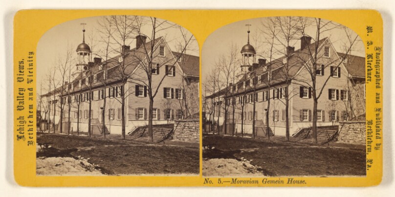 Moravian Gemein House. [Bethlehem, Pa.]