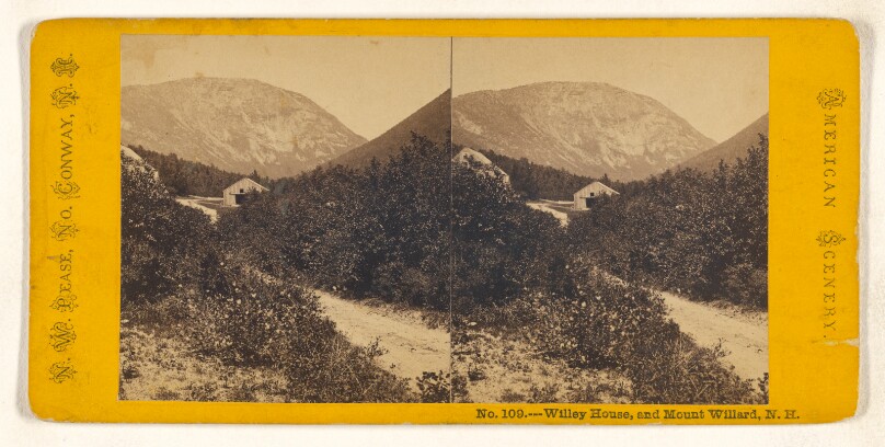 Willey House, and Mount Willard, N.H.