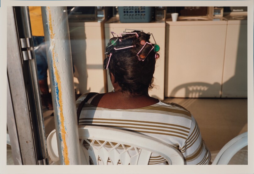 Woman with Curlers, Memphis