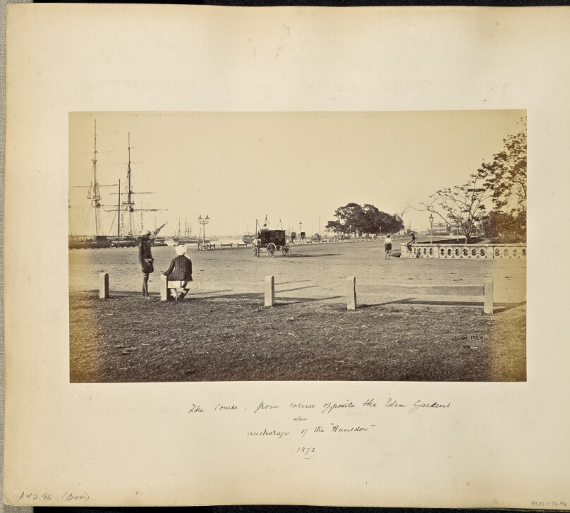 Calcutta; "The Strand" near the Eden Gardens