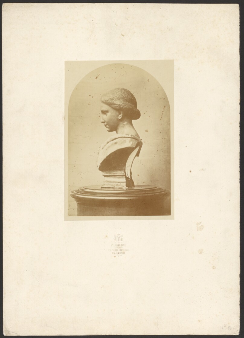 [Tête en cire attribuée à Raphaël] / [Head in Wax attributed to Raphaël]