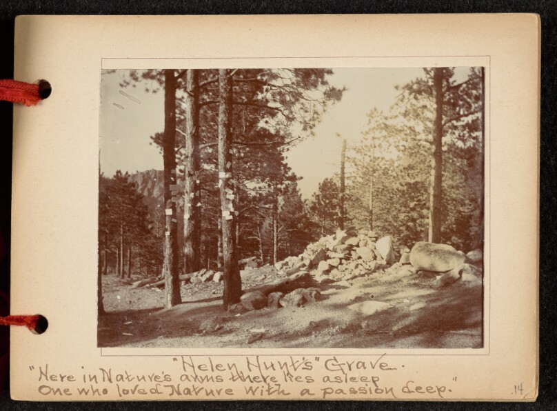 "Helen Hunt's" Grave