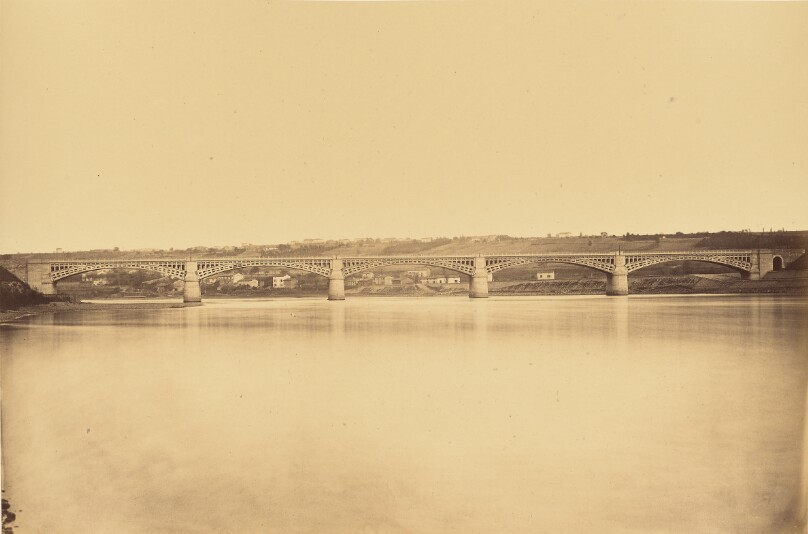 Embranchement de Givors a Chasse, Viaduc sur le Rhone