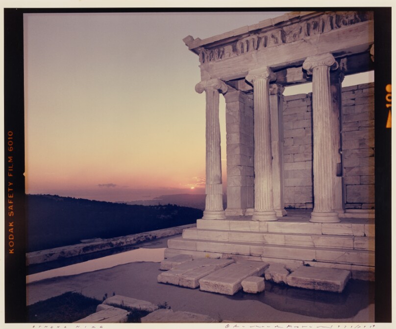 Athena Nike, Sunset