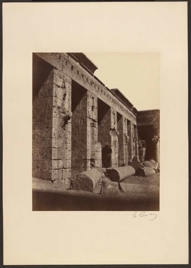 [Medinet-Habou, Thèbes]